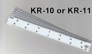 KR-10 or KR-11 Original Stitch Scale Rulers