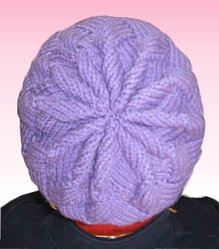 Hand Knitted Entrelac Hat Pattern