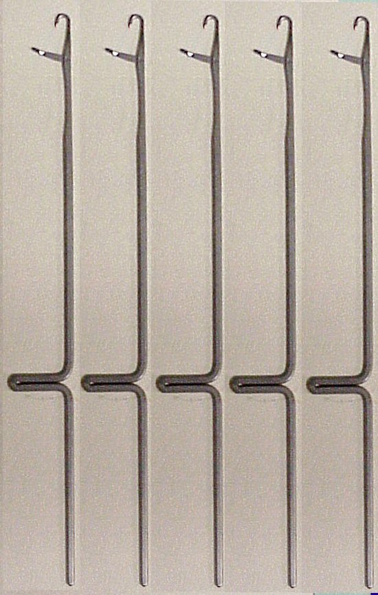 Knitting Machine Needles for Artisan 245, Silver Reed Standard Gauge 4.5